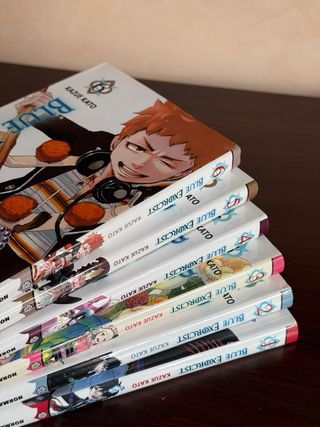 Blue Exorcist 01 - 06. Pack de mangas y cofre caja