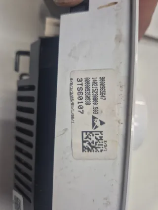 Placa y frontal lavadora 6kg 1000rpm balay3ts60107