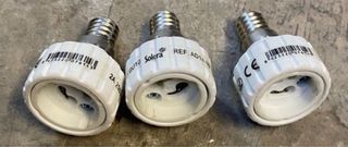 Adaptadores Casquillo Bombilla E14