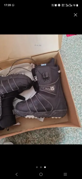 Botas Snowboard Burton talla 39