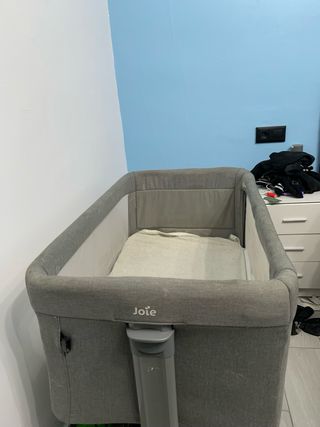 Mini Cuna Colecho Gris