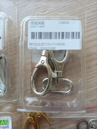 Lote mosquetones para bolsos IDEAS