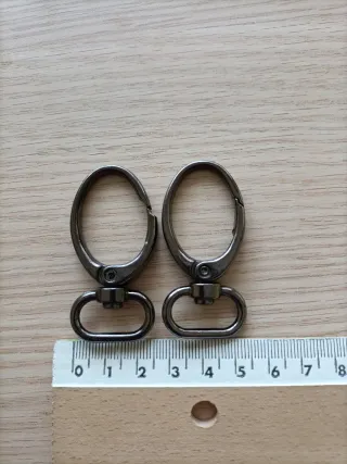 Lote mosquetones para bolsos IDEAS