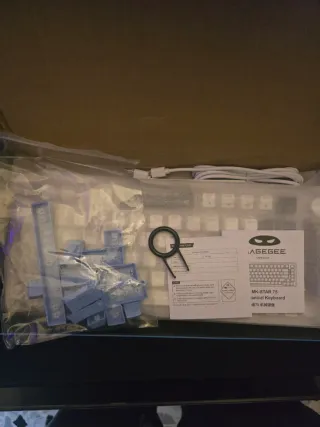 Tastiera meccanica retroilluminata Switch Marroni