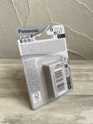 Pila 9V Panasonic Alcalina