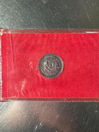 Moneda Plata Portugal 1000 Escudos Camões 1980