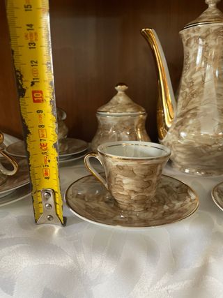 Juego de café antiguo porcelana