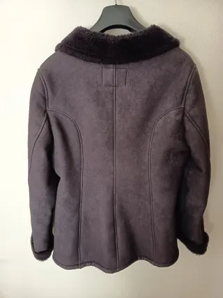 Chaquetón borreguillo marrón