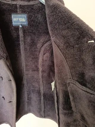 Chaquetón borreguillo marrón