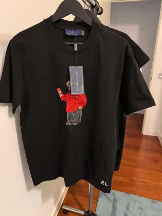 Polo Ralph Lauren Camiseta Oso Bordado Talla M