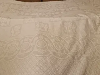 Set lenzuola matrimoniali + copriletto anni 50/70