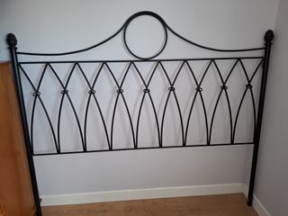 Cabecero Forja Negro 1.50m