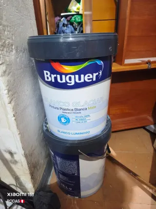 Bruguer Blanco Glaciar Pintura Plástica Mate