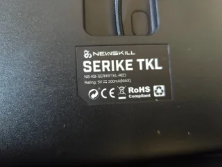 Teclado Newskill TKL RGB