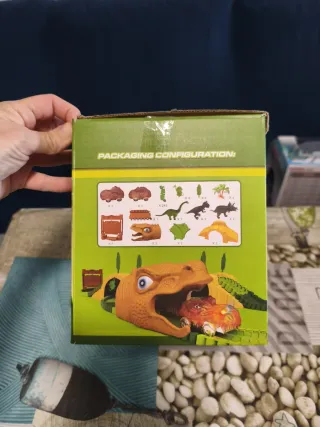 Circuito de Coches Dinosaurios 265 Piezas