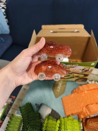 Circuito de Coches Dinosaurios 265 Piezas