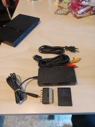 Consola PS2 Slim Negra Sony