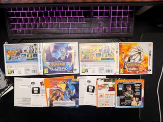 Scatole Pokémon Sole e Luna Nintendo 3DS