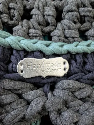 Alfombra redonda tejida 100 cm