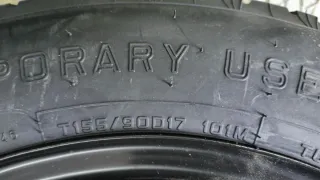 Rueda de repuesto Dunlop galleta SUV