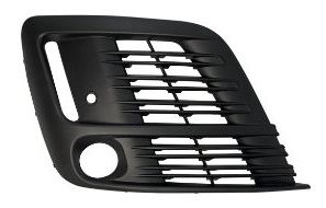 Rejilla IZQUIERDA O DERECHA Paragolpes Delantero, Negra Con Agujerosensor para Citroen SPACETOURER 2016