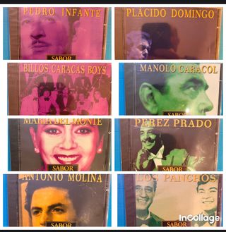 Lote 8 CDs Música Latina Varios Artistas