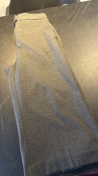 Pantalones grises Mango invierno mujer