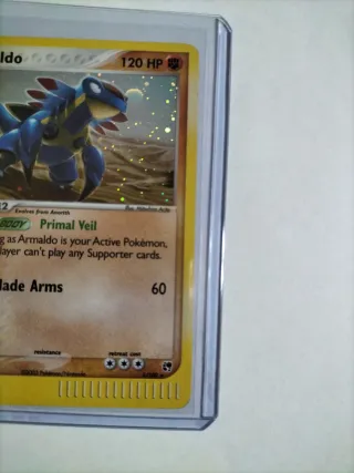 Carta Pokémon Armaldo Stage 2