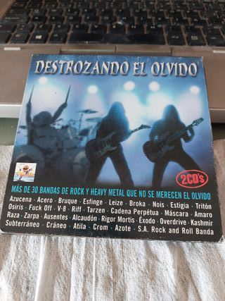 CD Destrozando el Olvido - Rock y Heavy Metal