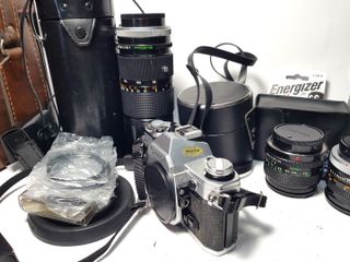 Canon AE-1 + Accesorios