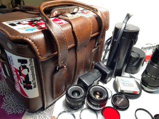 Canon AE-1 + Accesorios