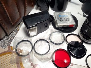 Canon AE-1 + Accesorios