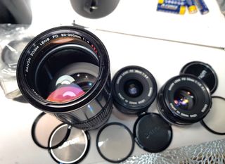 Canon AE-1 + Accesorios