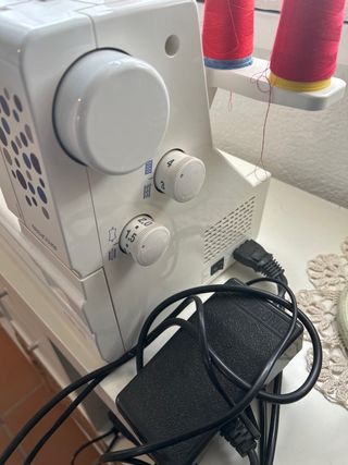 Máquina de coser doble puntada Elna Easycover