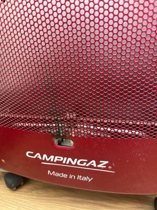 Estufa de gas Campingaz roja