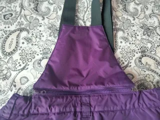 Pantaloncini da sci/neve viola