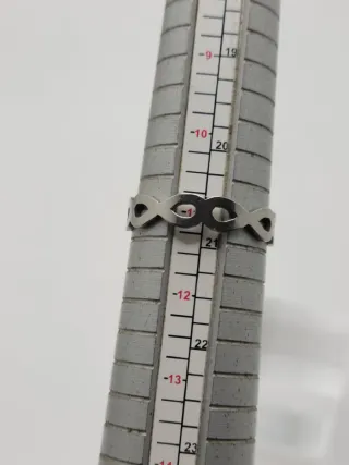 Anillo Acero Quirúrgico Infinito