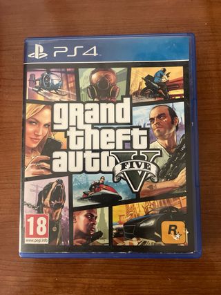 PS4 Slim 500GB Dorada + 2 Mandos + GTA V