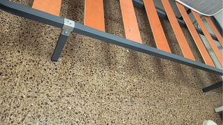 Conjunto de colchón, somier y cabecero