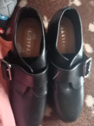 Zapatos plataforma Marypaz negros talla 39