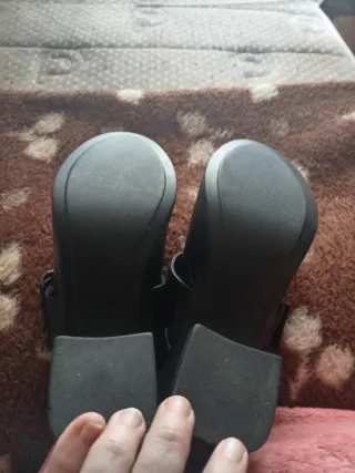 Zapatos plataforma Marypaz negros talla 39