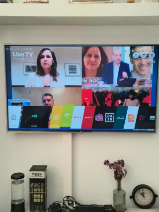 Smart Televisión LG con mando puntero