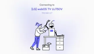 Smart Televisión LG con mando puntero