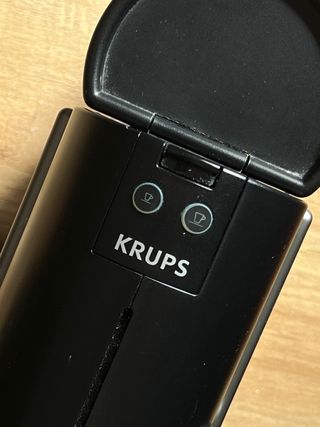 Cafetera Nespresso Krups Negra