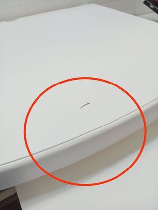 Mesa exterior blanca Atlantic