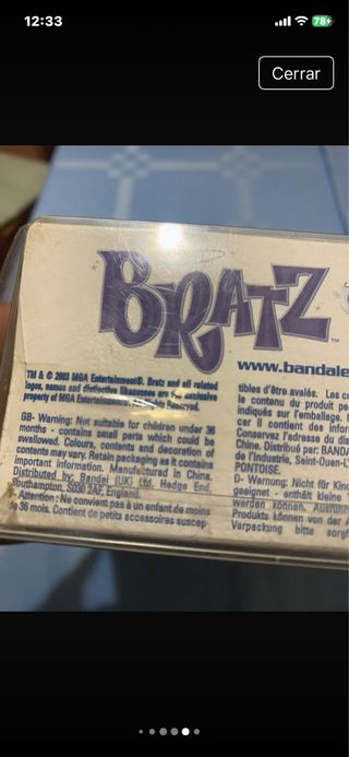 Bratz Muñeca Colección Invierno