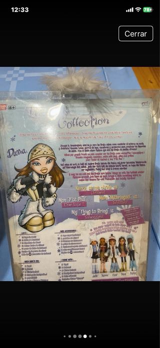 Bratz Muñeca Colección Invierno