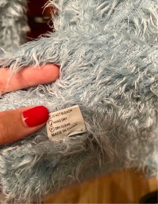 Jersey largo peludito