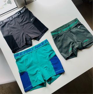 Calzas cortas Nike Pro (3 unidades)