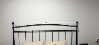 Cabecero forja negro cama 1,50